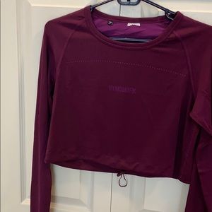 Gymshark breeze lightweight long sleeve crop